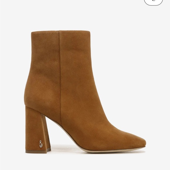 Sam Edelman Codie Boots in Frontier Brown - Picture 1 of 9